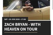 Zach Bryan tickets
