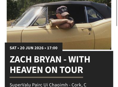 Zach Bryan tickets