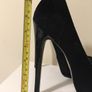 Carvela black suede heels Image 2