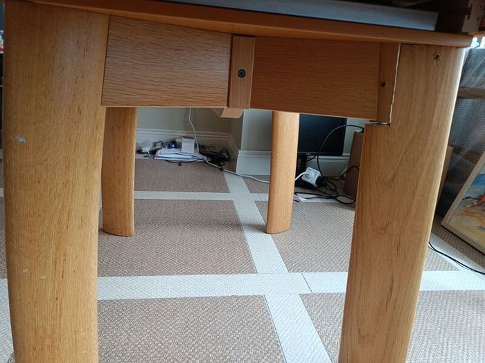 skovby extendable oval dining table