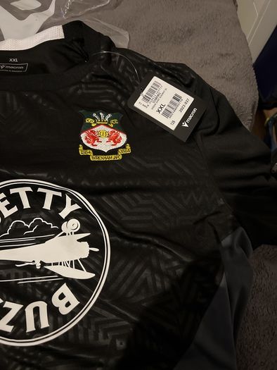 Brand new Wrexham 23/24 training top