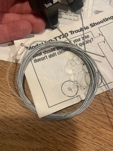 New Old Stock NOS 1989 Shimano Tourney SL-SY20 Stem Mount 6 Speed Or Friction Shifters