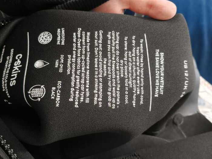 C-skin wet suit