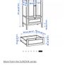 IKEA White Wardrobe Sundvik Range Image 2