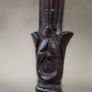 Edwardian Gothic-Arch Glazed Display Cabinet Image 8