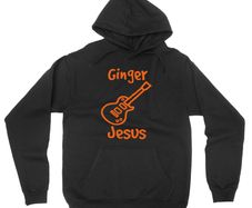 Ginger Jesus Ed Sheeran Fan Parody Funny Cosy Hoodie Music Fashion Gig Top New