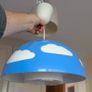 IKEA SKOJIG Light Blue & White Clouds Image 4