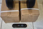 brand new 2x15kilo rubber coated dumbbell weight set