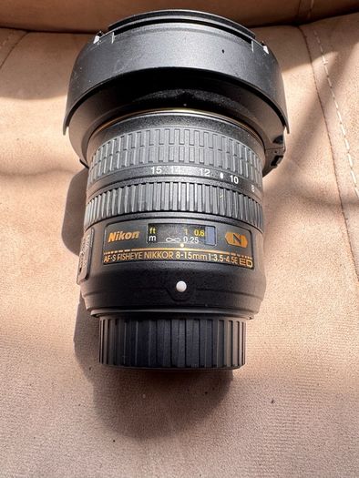 Nikon Af-s Fisheye Nikkor 8-15mm F/3.5-4.5 E Ed Lens