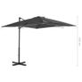 Cantilever Umbrella with Aluminium Pole Anthracite 250x250 cm Image 7