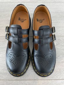 Dr. Martens Black Mary Jane Shoes - Size 38