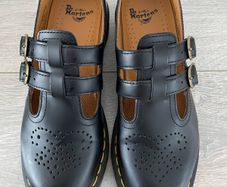 Dr. Martens Black Mary Jane Shoes - Size 38