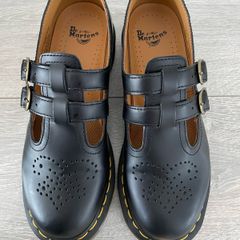 Dr. Martens Black Mary Jane Shoes - Size 38