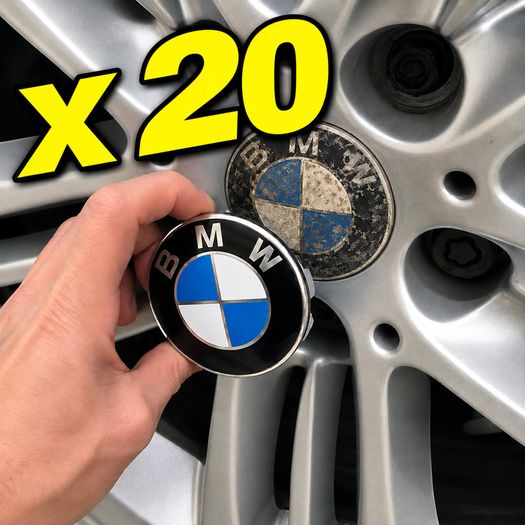 (x 20 caps) BMW Centre Caps (68mm) Free Post