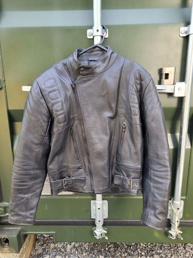 Vintage leather Motorcycle Jacket size M/L