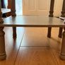 2 x Grey Pedestal Side Tables Image 3