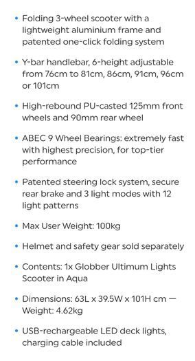 globber ultimatum kids scooter