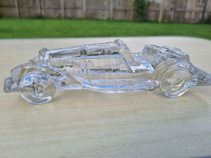 Vintage glass model Mercedes SSK