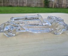 Vintage glass model Mercedes SSK
