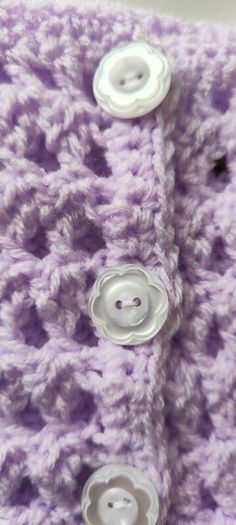 Handmade baby cardigan