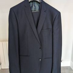 3-piece Remus Uomo Navy Slim Fit Suit