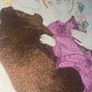 Hand Embroidere Saint Anthony & Child Jesus Image 9