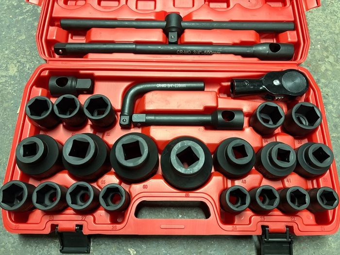 26pc 3/4 Drive Impact Socket Set!