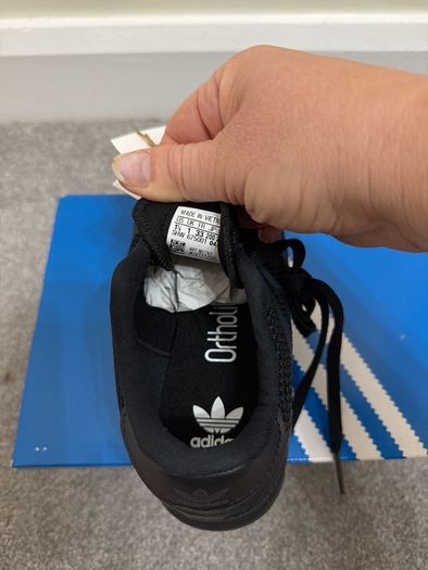 New Adidas trainers size 1 uk