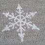 Grey Embroidered Snowflake Jumper Image 5
