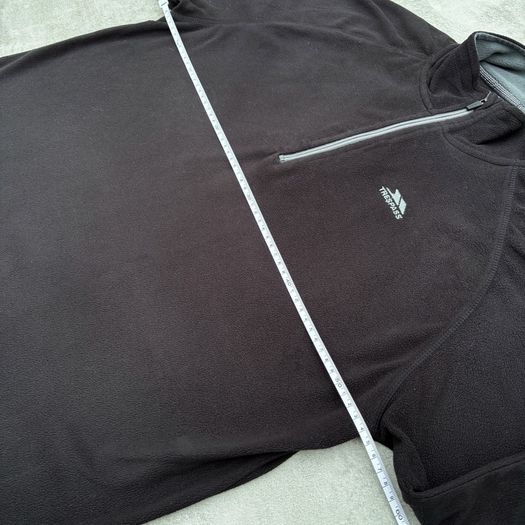 Black Trespass Half Zip Fleece