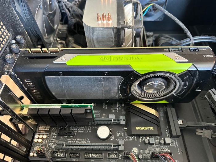 Nvidia Quadro P6000 24GB Perfect for Local AI, LLMs, Deep Learning, Workstation