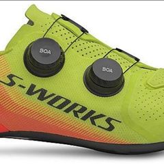Specialized S-Works 7 Road Cycling Shoes Hyper Green/Acid Lava LTD1