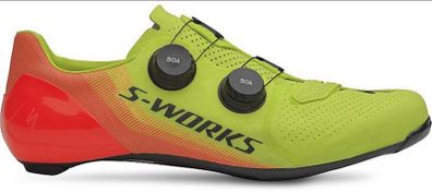 Specialized S-Works 7 Road Cycling Shoes Hyper Green/Acid Lava LTD1