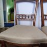 Two wooden chairs Image 4