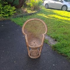 Child wicker stand armchair postage possible