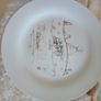 Antonio Gaudi > Set 4 Large Signed White Porcelain Dinner Plates.Barcelona 1960s. Image 6