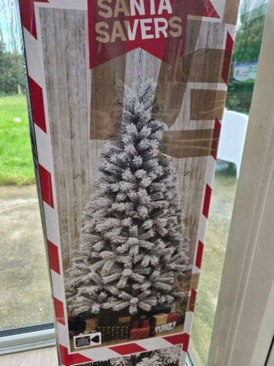 White Christmas Tree