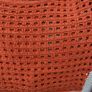 Women's burnt orange/rust colour long sleeve knitted jumper/top Image 4