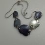 Costume Necklace - Enamelled - Aquatic Theme Image 2