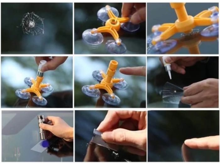 Windshield repair kit / Car Windscreen repair kit