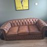 Full Leather Chesterfield Sofa Image 2