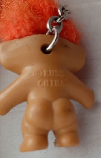 vintage troll mini keyring