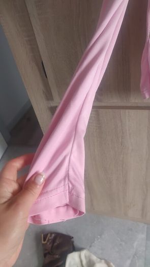 Off shoulders top pink fits XS s m