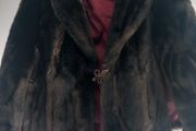 Faux Fur Cape