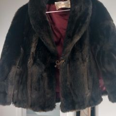Faux Fur Cape