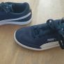 Navy Puma Runners Size 4 Image 2
