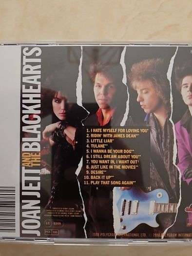 Joan Jett & The Blackhearts CD - Up Your Alley