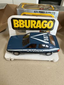 Alfa Romeo 33 Polizia 1/24 Burago rare