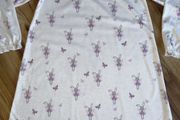 Next cream bunny nightdress age 9