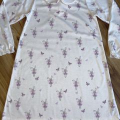 Next cream bunny nightdress age 9